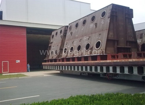 16m×12m×8m臺(tái)車式熱處理爐